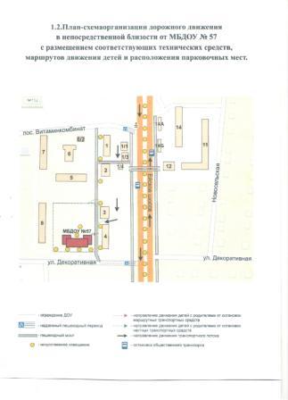 План-схема организации дорожного движения
